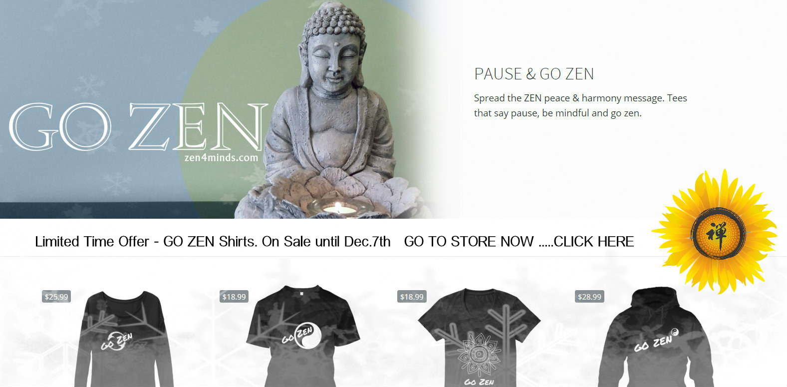 go zen store2BANNER Zen 4 Minds